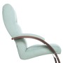 Кресло-качалка Leset Милано Mebelimpex Орех текстура V14 бирюзовый - 00006760 - 6