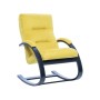 Кресло-качалка Leset Милано Mebelimpex Венге V28 желтый - 00006760
