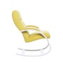 Кресло-качалка Leset Милано Mebelimpex Слоновая кость V28 желтый - 00006760 - 2