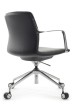 Кресло для персонала Riva Design Chair Plaza-M FK004-В12 черная кожа - 3