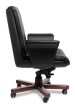 Кресло для персонала Classic chairs Плимут LB Meof-B-Plymouth-2 черная кожа - 2