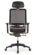 Кресло для персонала Riva Design Chair WORK W-218C черная сетка - 4