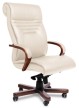 Кресло для руководителя Classic chairs Лонгфорд Meof-A-Longford-1 бежевая кожа