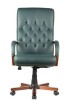 Кресло для руководителя Riva Chair RCH М 175 A+Зелёная кожа - 1