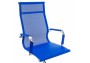 Кресло для руководителя Woodville Reus темно-синее - 5