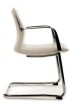 Конференц-кресло Riva Design Plaza-SF FK004-С11 светло-серая кожа - 2