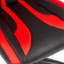 Геймерское кресло TetChair Rocket черно-красная экокожа - 5
