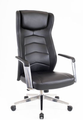 Кресло для руководителя Everprof Parlament кожа EP 100 Leather Black