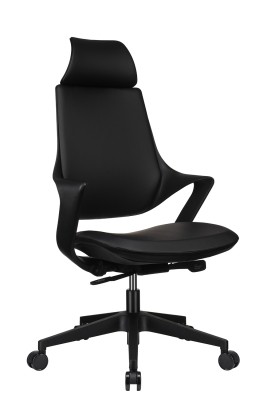 Кресло для руководителя Riva Design Chair Q1-2BH черный пластик