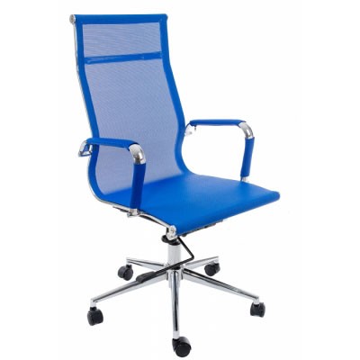 Кресло для руководителя Woodville Reus темно-синее