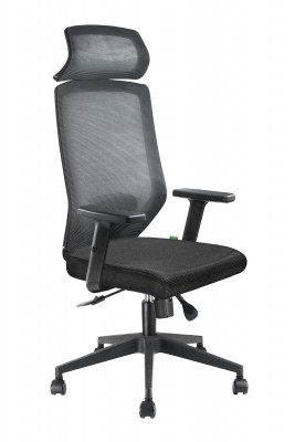 Кресло для персонала Riva Chair RCH A755+Чёрная сетка